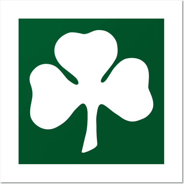 Panathinaikos shamrock Wall Art by Indie Pop